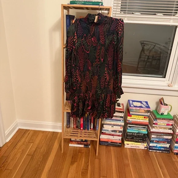 FARM Rio Frutis Dream Long sleeve mini dress - Picture 3 of 3